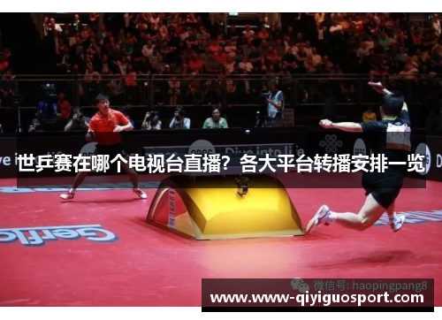 世乒赛在哪个电视台直播?各大平台转播安排一览
